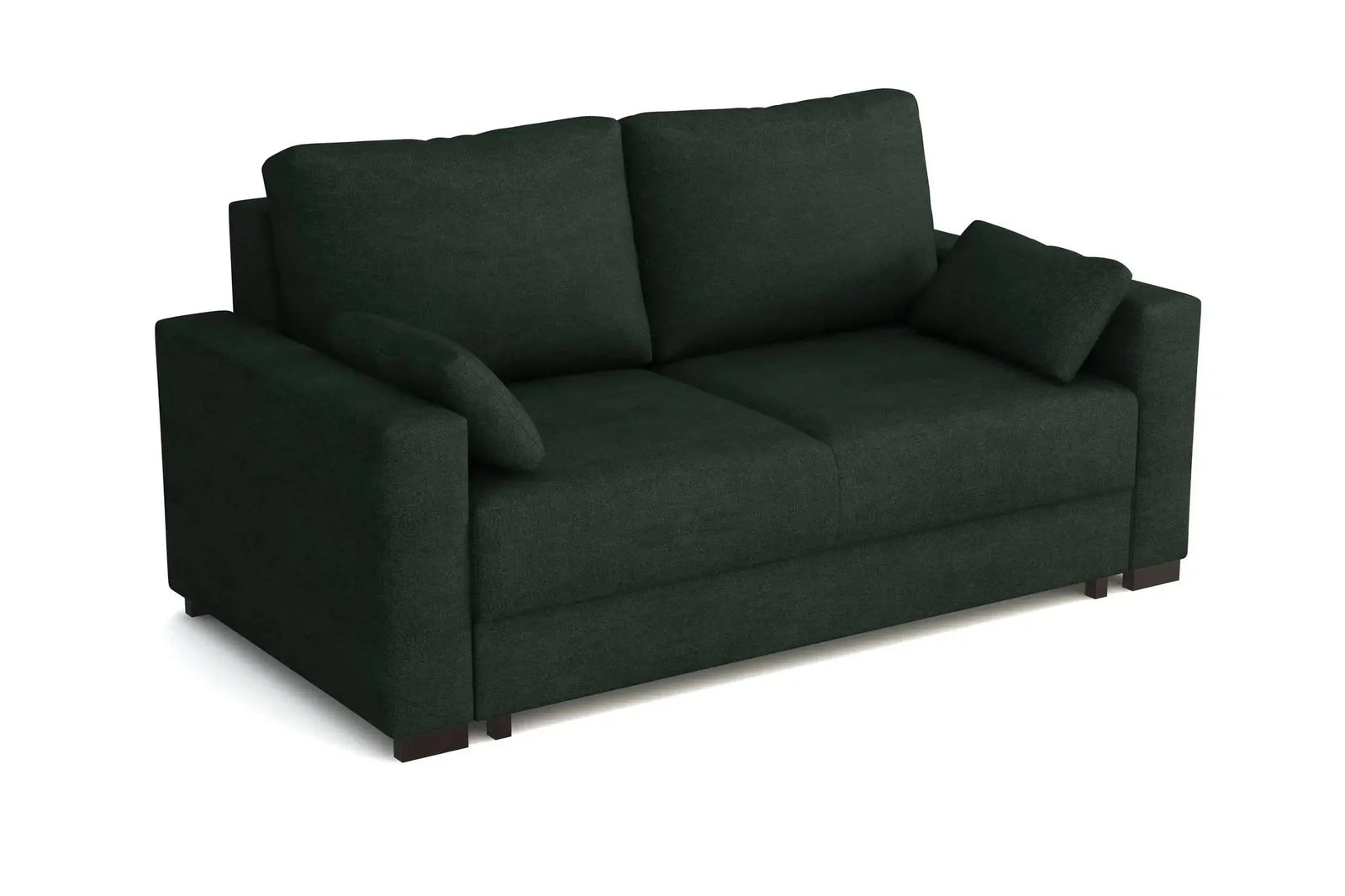 Millbrook 3 Double Sofa Bed in Marbel Velvet Pine Grove
