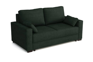 Millbrook 3 Double Sofa Bed in Marbel Velvet Pine Grove