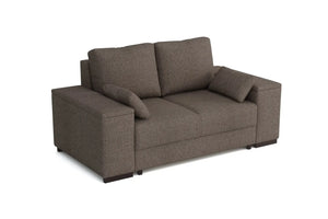 Millbrook 2 Small Double Storage Sofa Bed in Hydro Weave Earth