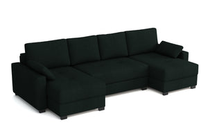 Mocca U-Shaped Sofa Bed SofaBedExpert.co.uk