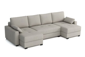 Mocca U-Shaped Sofa Bed SofaBedExpert.co.uk