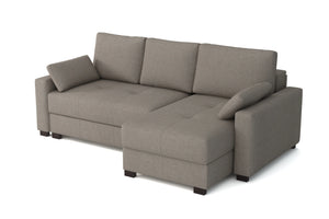 Mocca King Size Corner Sofa Bed