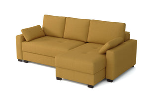 Mocca King Size Corner Sofa Bed