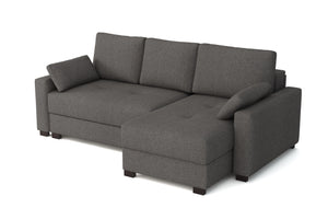 Mocca King Size Corner Sofa Bed