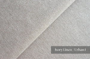 Mocca King Size Corner Sofa Bed in Hydro Weave Ivory Linen