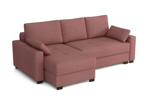 Mocca King Size Corner Sofa Bed