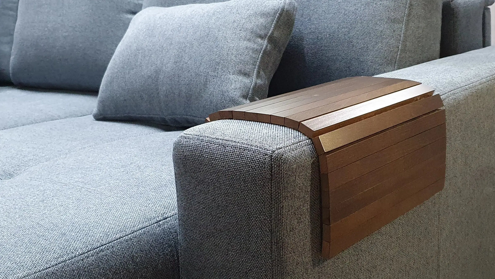 Wooden Flexible Armrest SofaBedExpert.co.uk