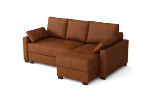 'Mocca Mini' Compact storage corner sofa bed
